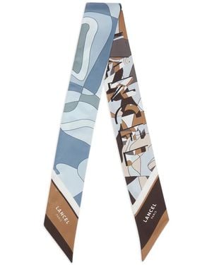 Lancel Sciarpa Puzzle - Blu