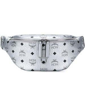 MCM Gürteltasche mit Monogramm - Mettallic