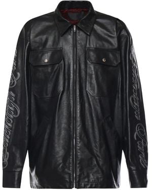 Balenciaga Leather Jacket - Black