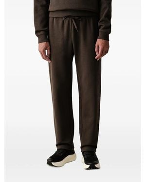 EA7 Pantaloni Sportivi Con Coulisse E Logo - Nero