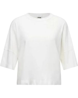 DRYKORN Kusia Drop-Shoulder T-Shirt - White