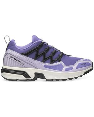 Salomon Acs+ Panelled Mesh Trainers - White