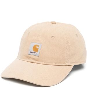 Carhartt Dunes Logo-Patch Cap - Natural