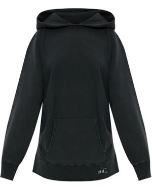 Maison Margiela コットン パーカー - ブラック