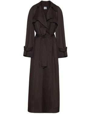 Adam Lippes Jupiter Trench Coat - Black
