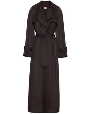 Adam Lippes Jupiter Trench Coat - Black