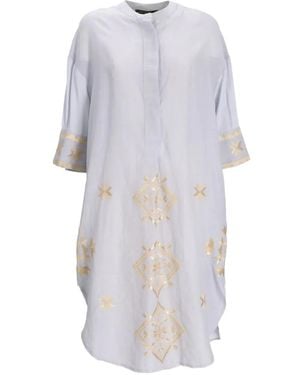 Greek Archaic Kori Lefkada Tunic - White