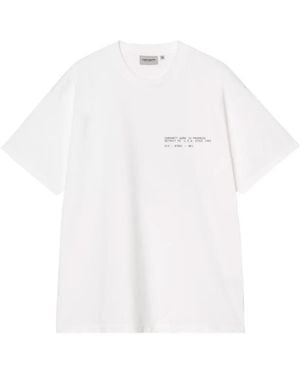 Carhartt Feather Progress T-Shirt - White