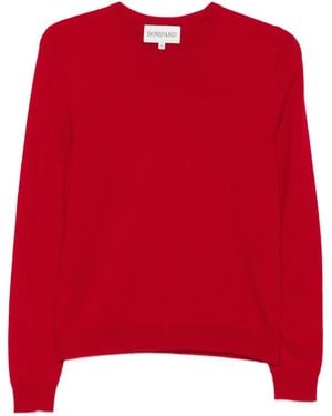 Bompard Crew-Neck Jumper - Red