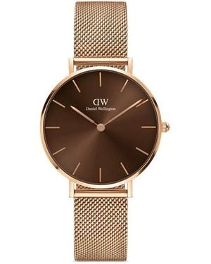 Daniel Wellington Petite Amber 32mm 腕時計 - ブラウン