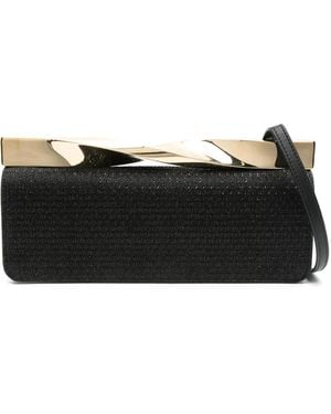 Aquazzura Borsa A Spalla Twist - Nero