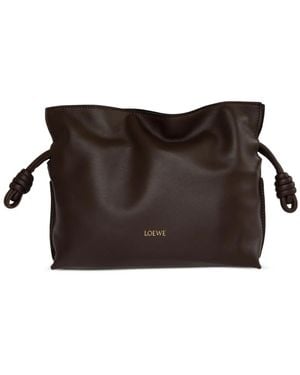 Loewe フラメンコ クラッチバッグ ミニ - ブラウン