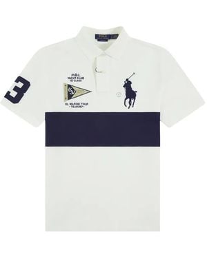 Polo Ralph Lauren Patch-Embellished Polo Shirt - Blue