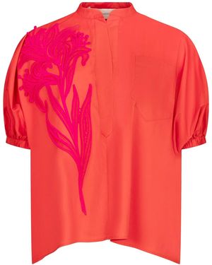 Silvia Tcherassi Susane Blouse - Rood