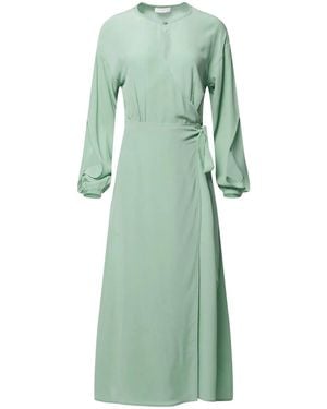 Equipment Abito Con Scollo A V - Verde