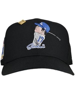 KTZ 59Fifty Los Angeles Dodgers 2024 Embroidered Fitted Hat - Black