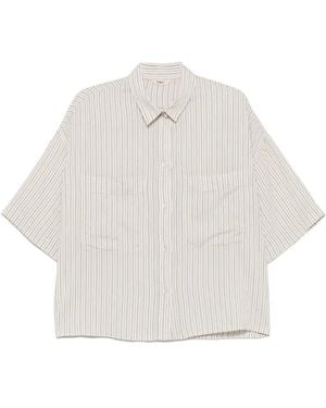 Barena Striped Pocket Shirt - White