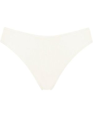 Eres Bragas De Bikini Coulisses - Blanco
