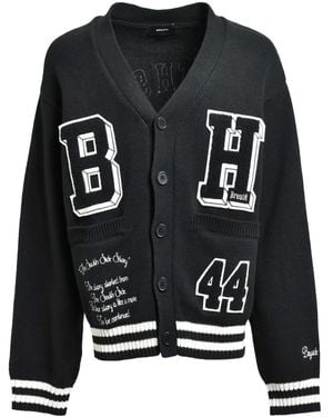 BREATH Bh-Patch Cardigan - Black