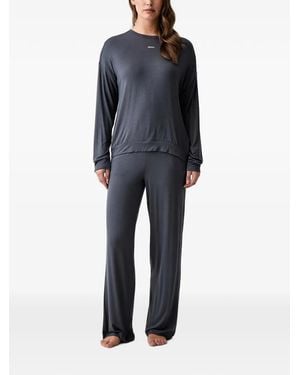 DKNY Logo-Print Pyjamas - Blue