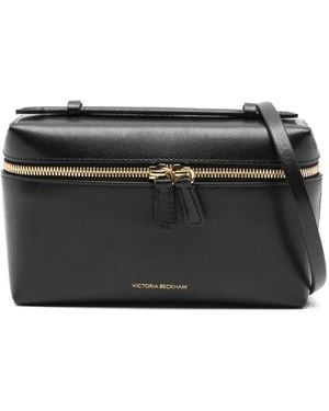 Victoria Beckham The Vanity Leren Kleine Clutch - Zwart