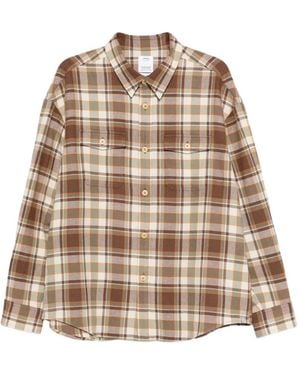 Visvim Lumber Checked Shirt - Natural