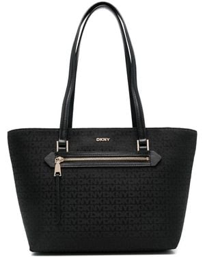 Donna karan black tote hot sale
