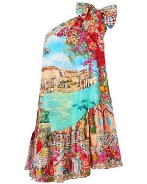 CAMILLA Vestido Corto Meet Me - Blanco