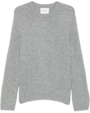 Lisa Yang Jersey Baxter con cuello redondo - Gris