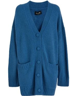 Del Core V-Neck Cardigan - Blue