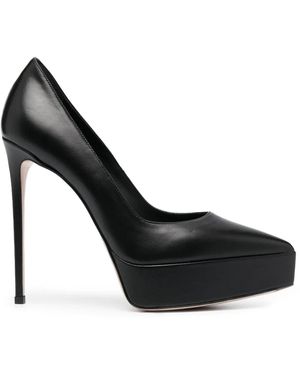 Le Silla Pumps Uma A Punta 130Mm - Nero
