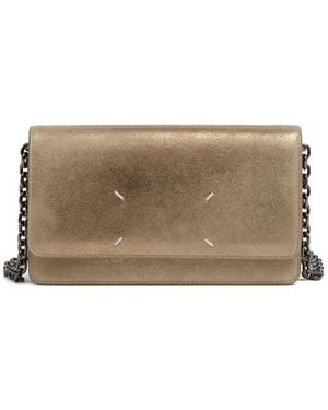 Maison Margiela Four Stitches Chain Wallet - Brown