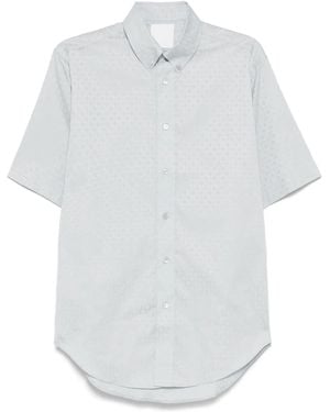 Givenchy Camisa con monograma - Blanco