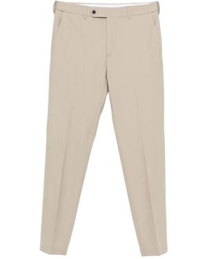 Cellar Door Flat-Front Pants - Natural