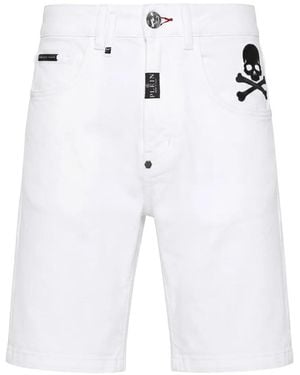 Philipp Plein Denim Formentera Shorts Basics - Blue