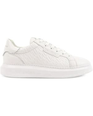 KARL LAGERFELD Monogram Kapri Sneakers - White