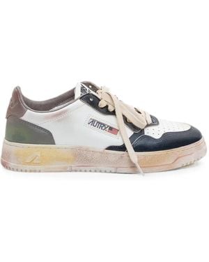 Autry Medalist Low-Top Trainers - White
