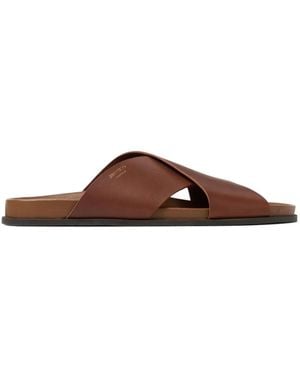 Jimmy Choo Sandales À Brides Croisées - Brown