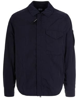 C.P. Company Flap-Pocket Shirt Jacket - Blue