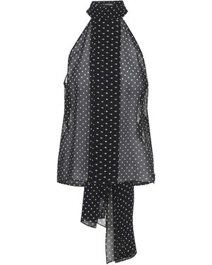 Tom Ford Polka Dot Blouse - Blue