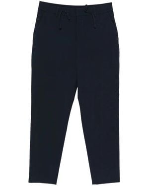BOSS Perin Drawstring-Waist Trousers - Blue