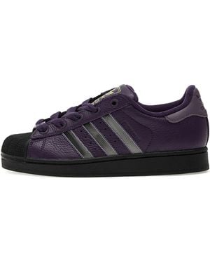 adidas Superstar Ii Lace-Up Trainers - Blue