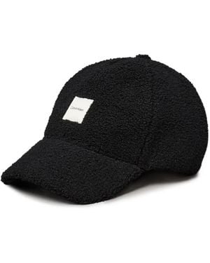 Calvin Klein Gorra con parche del logo - Negro