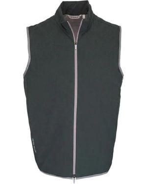 Peter Millar Zip-Up Gilet - Grey