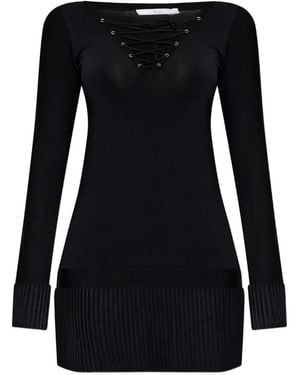 IRO Floca Pleated Mini Dress - Black