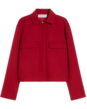 Max Mara Wool-blend jacket - Rot