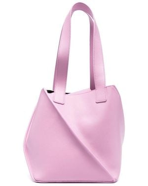 Yuzefi Shopping Swirl Small Tote Bag - Pink