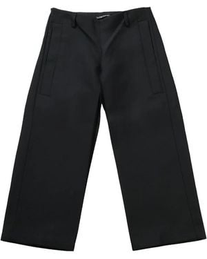 Fax Copy Express Wide-Leg Trousers - Grey
