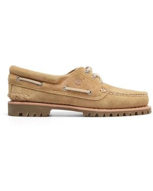 Timberland Lace-Up Loafers - White