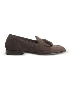 Al Duca d'Aosta Tassel-Detail Loafers - Brown